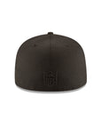 New Era Las Vegas Raiders Black on Black 59Fifty Fitted Hat