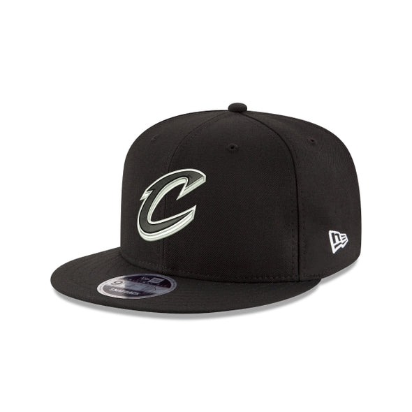 Cleveland Cavaliers NBA Black on White 9Fifty Snapback