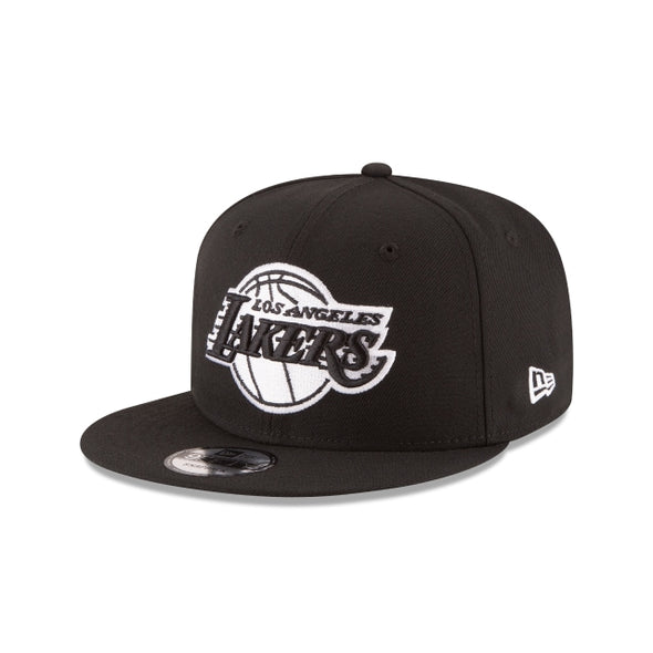 Los Angeles Lakers 9Fifty Black on White Snapback