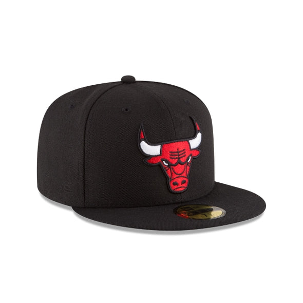 Chicago Bulls NBA Alternate Black 59Fifty Fitted Hat