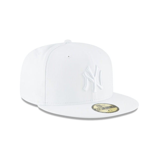 New York Yankees White MLB 59Fifty Fitted Hat