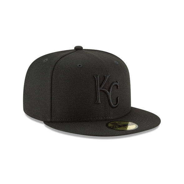 Kansas City Royals Black on Black 59Fifty Fitted