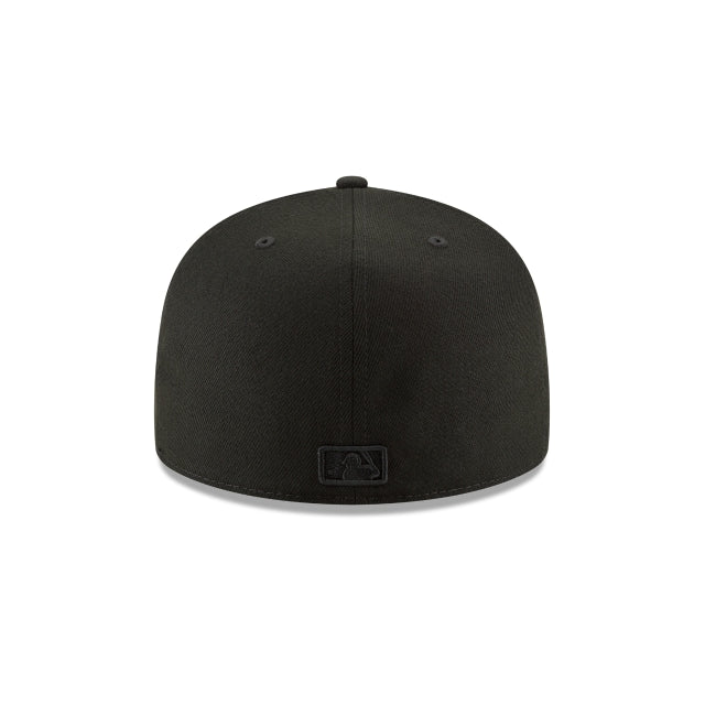 Cleveland Indians 'C' Black on Black 59Fifty Fitted – CROWN MINDED