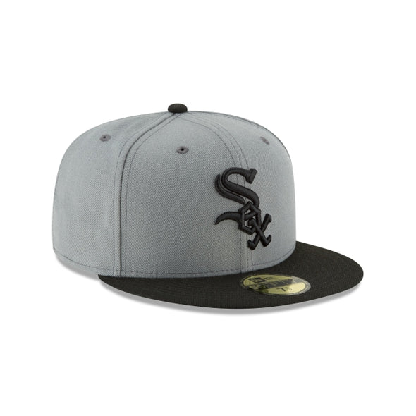 Chicago White Sox Storm Gray Black MLB 59Fifty Fitted