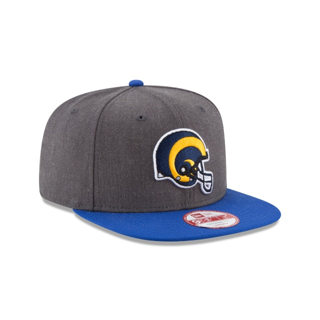 Los Angeles Rams Heather Graphite 9Fifty Snapback