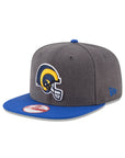 Los Angeles Rams Heather Graphite 9Fifty Snapback