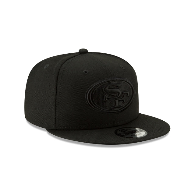 San Franciso 49ers Black on Black NFL 9Fifty Snapback