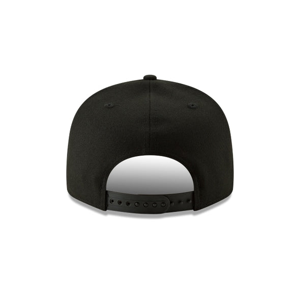 Los Angeles Black on White Arched Old English Script 9Fifty Snapback