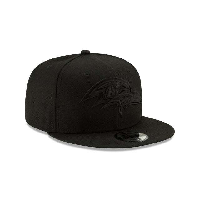 Baltimore Ravens Black on Black NFL 9Fifty Snapback