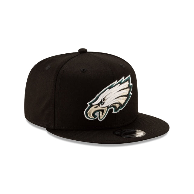 Philadelphia Eagles Black Team NFL Basic 9Fifty Snapback
