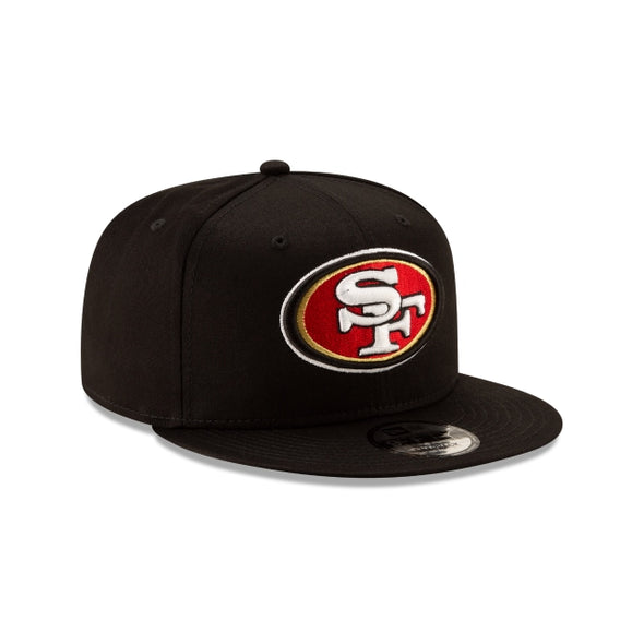 San Francisco 49ers Black Team NFL Basic 9Fifty Snapback