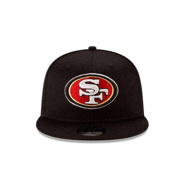 San Francisco 49ers Black Team NFL Basic 9Fifty Snapback