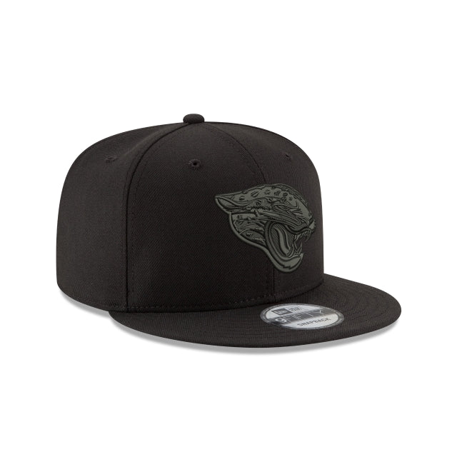 Jacksonville Jaguars Black on Black NFL 9Fifty Snapback