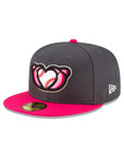 Hickory Crawdads Crawmoms Milb 59Fifty Fitted Hat