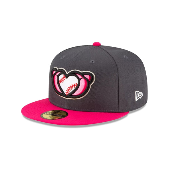Hickory Crawdads Crawmoms Milb 59Fifty Fitted Hat