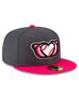 Hickory Crawdads Crawmoms Milb 59Fifty Fitted Hat