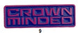 CrownMinded Stamp Cap Pin