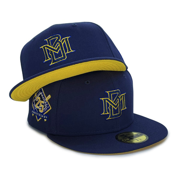 Milwaukee Brewers 25th Anniversary SP 59Fifty Fitted