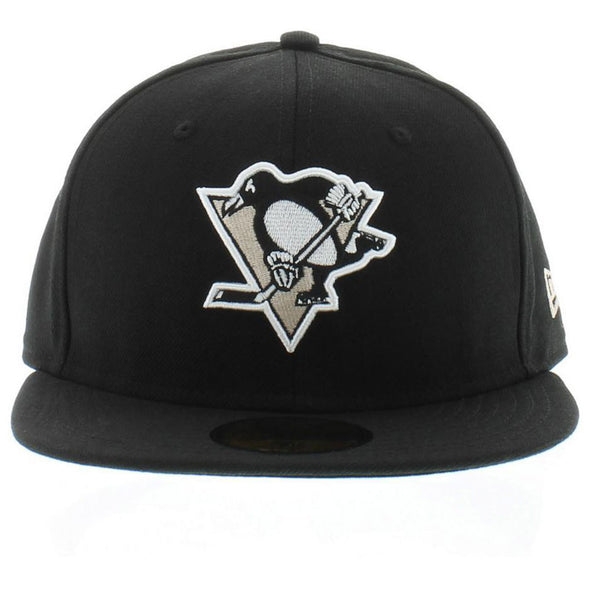 Pittsburgh Penguins Black NHL 59Fifty Fitted Hat