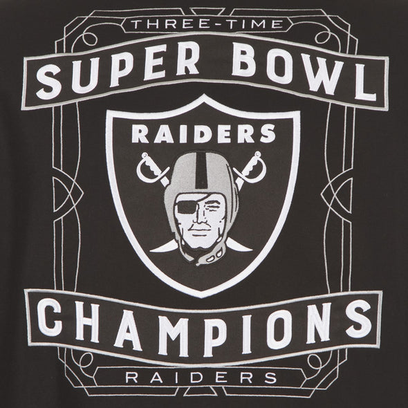 Las Vegas Raiders 3 Time Super Bowl Champions Reversible Jacket