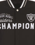 Las Vegas Raiders 3 Time Super Bowl Champions Reversible Jacket
