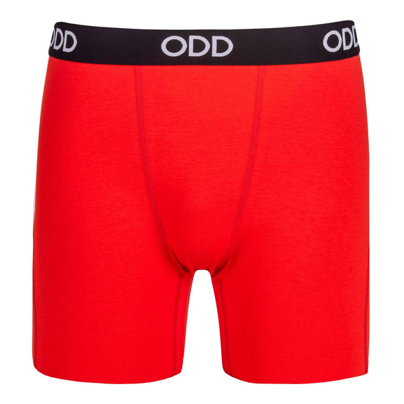 OddSox Red Basix Boxer Brief