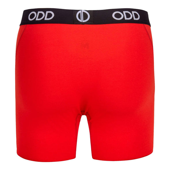 OddSox Red Basix Boxer Brief