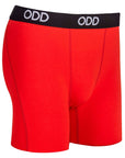 OddSox Red Basix Boxer Brief