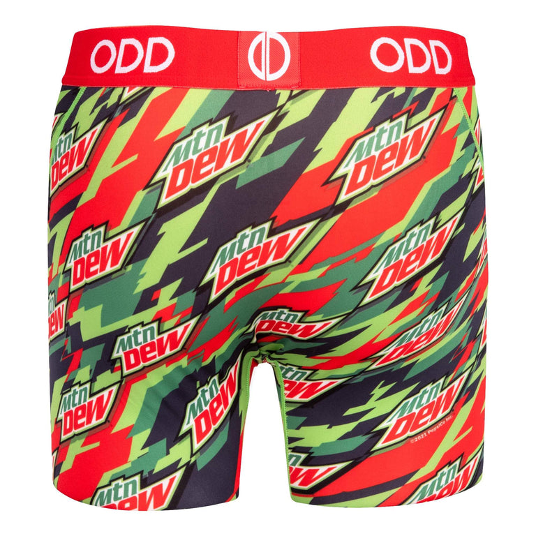 OddSox Mountain Dew Camo Boxer Brief