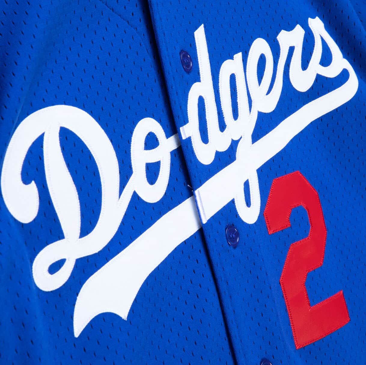 Mitchell &amp; Ness Authentic Tommy Lasorda Los Angeles Dodgers 1995 Button Front Jersey