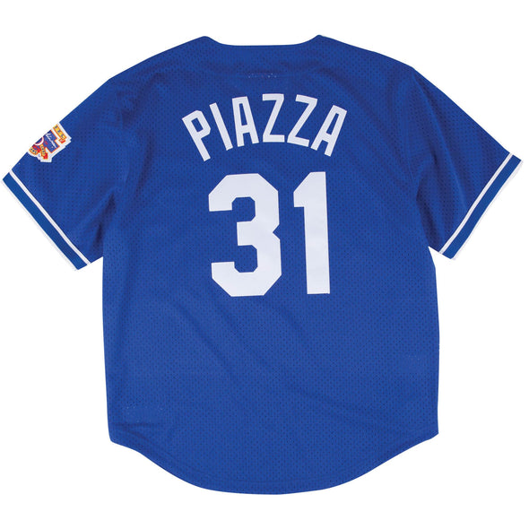 Mitchell & Ness Authentic Mike Piazza Los Angeles Dodgers 1997 Button Front Jersey