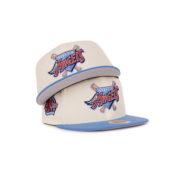 Los Angeles Angels of Anaheim Chrome Blue 2 Tone 40th Anniversary SP 9Fifty Snapback