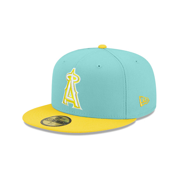 Los Angeles Angels of Anaheim Mint Lemon 2 Tone 59Fifty Fitted