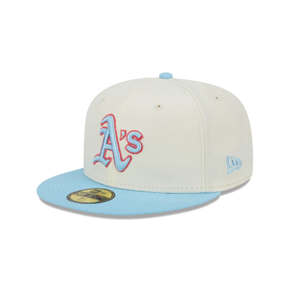 Oakland Athletics Color Pack Chrome / Blue 59Fifty Fitted