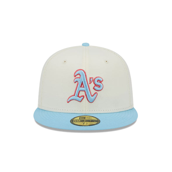 Oakland Athletics Color Pack Chrome / Blue 59Fifty Fitted