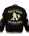 Oakland Athletics 9 Time World Series Champions Reversible Jacket