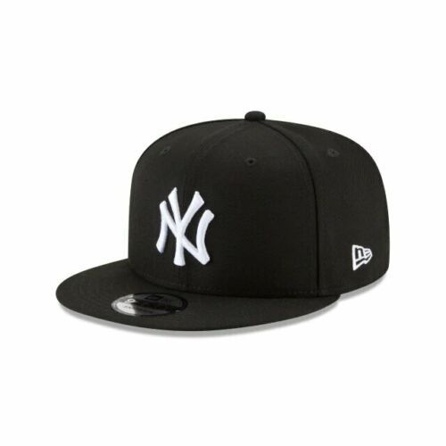New York Yankees Black on White 9Fifty Snapback