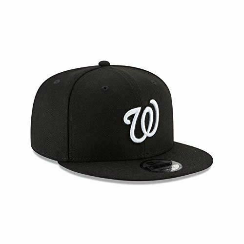 Washington Nationals Black on White MLB Basic 9Fifty Snapback