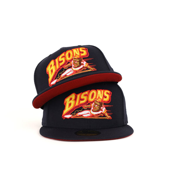 Buffalo Bisons Navy Red UV 59Fifty Fitted