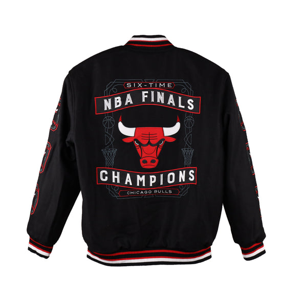 Chicago Bulls 6 Time NBA Finals Champions Reversible Jacket