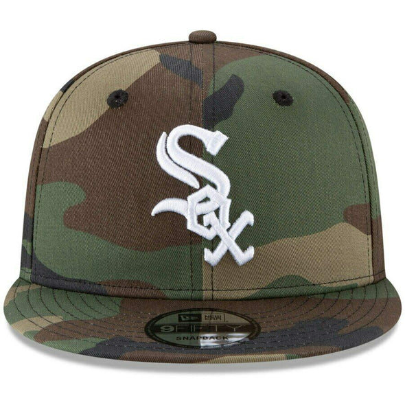 Chicago White Sox Woodland Camo 9Fifty Snapback