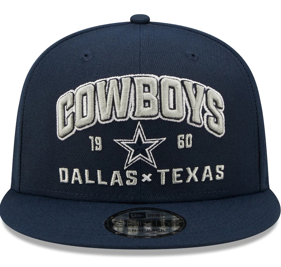 Dallas Cowboys Stacked Logo 9Fifty Snapback