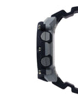 G-SHOCK Analog-Digital Carbon Core Guard Black and Turquoise Watch