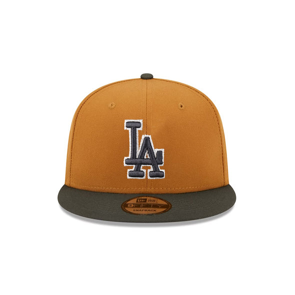 Los Angeles Dodgers Light Bronze Steel Clouds 2 Tone 9Fifty MLB Snapback