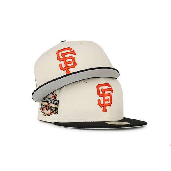 San Francisco Giants Chrome Black 2 Tone 2000 Inaugural Season SP 59Fifty Fitted