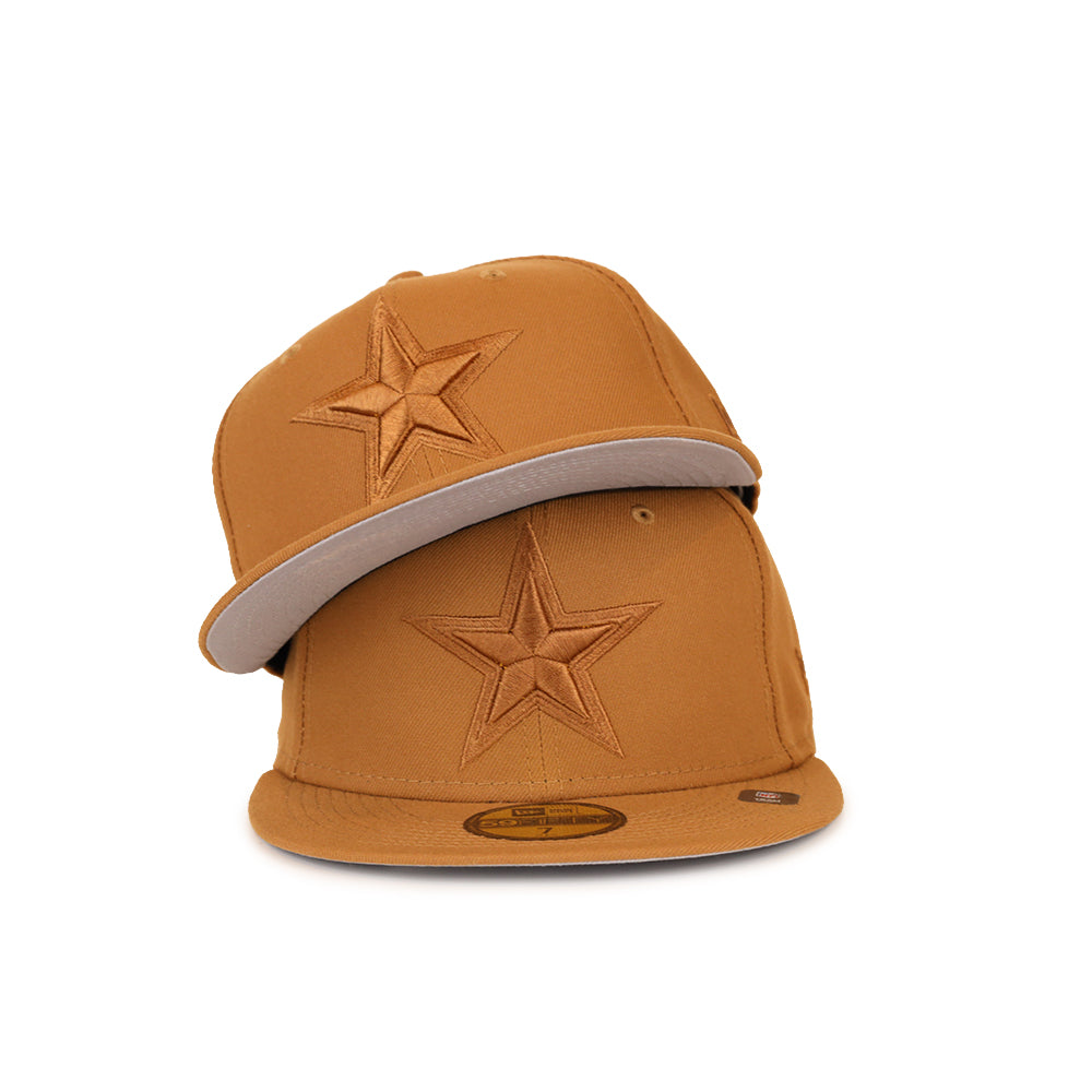 Dallas Cowboys New Era 2-Tone Color Pack 59FIFTY Fitted Hat - Gold