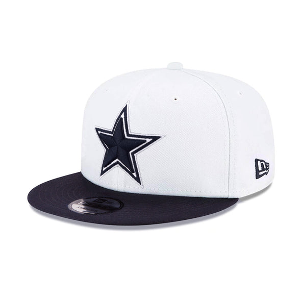 Dallas Cowboys NFL White Navy 2 Tone 9Fifty Snapback