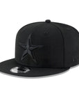 Dallas Cowboys NFL Black on Black 9Fifty Snapback