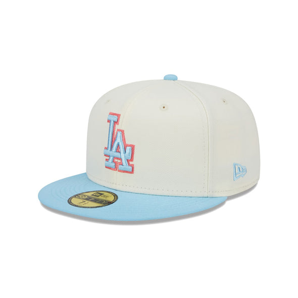 Los Angeles Dodgers Color Pack Chrome / Blue 59Fifty Fitted
