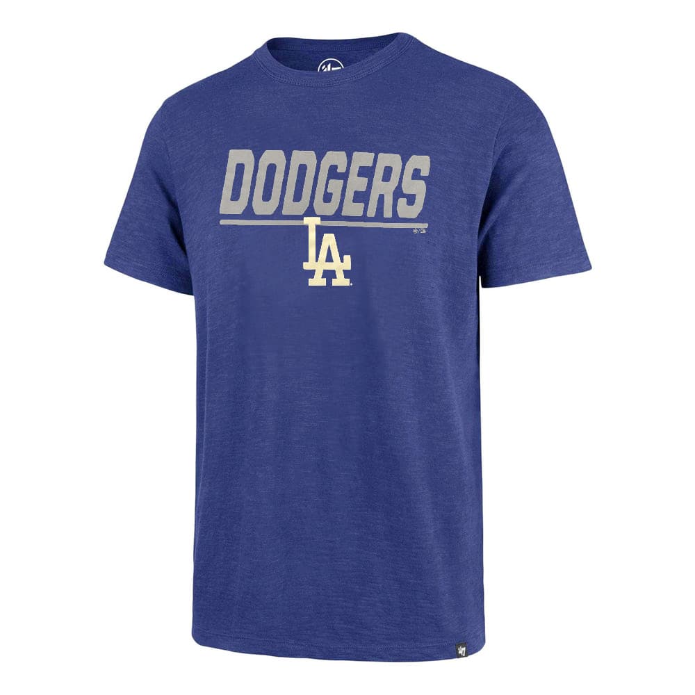 Mens 2XL Blue 47 Brand Los Angeles Dodgers T Shirt New